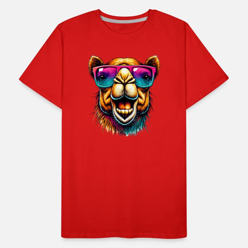 Kamel Männer Premium Bio T-Shirt
