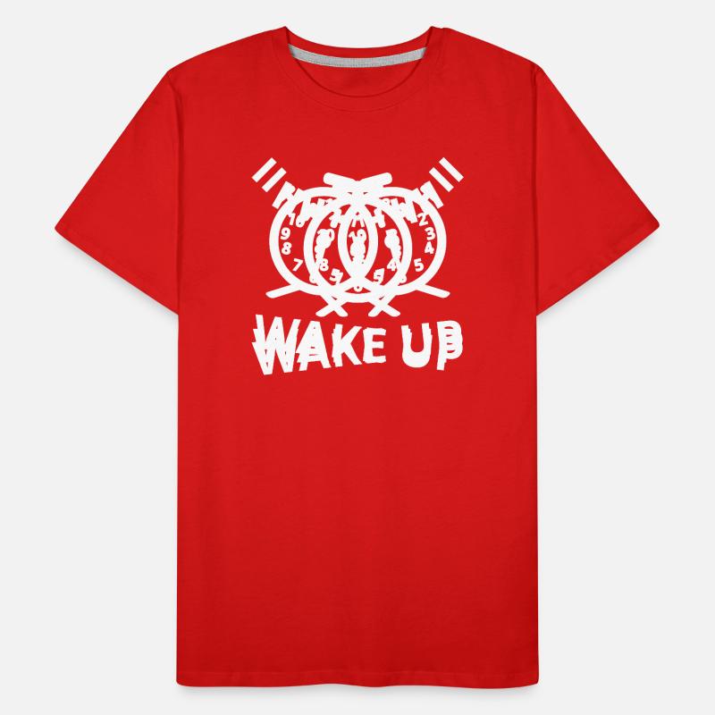 Alarm clock T-shirt bio Premium Homme