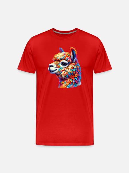 Alpaga - T-shirt bio Premium Homme - rouge
