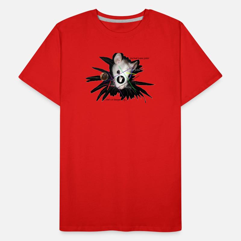 Rat Tic Tac Toe Normal-Boring T-shirt bio Premium Homme