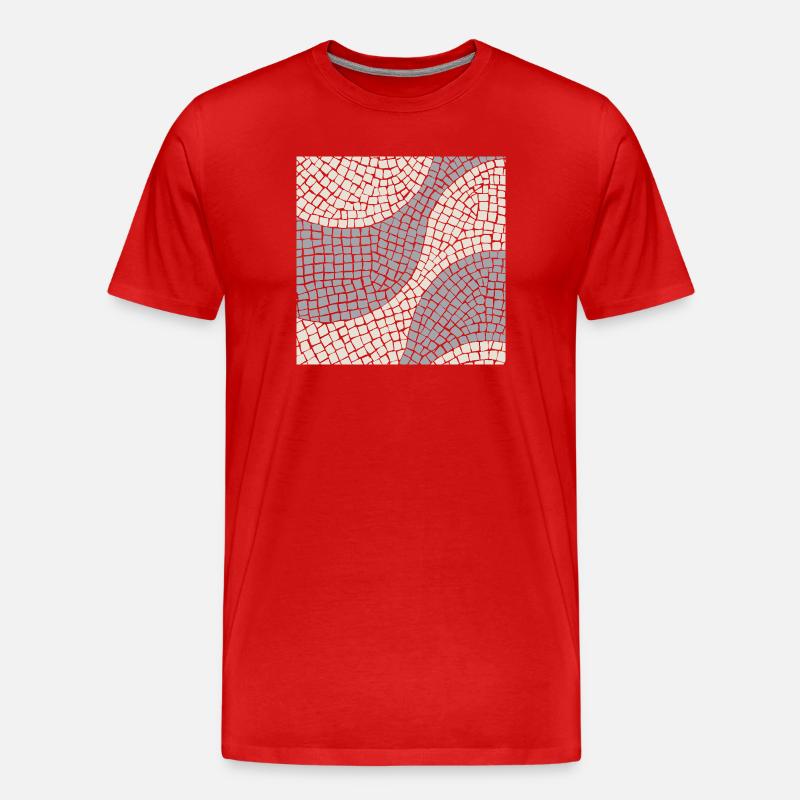 Copacabana - Männer Premium Bio T-Shirt - Rot