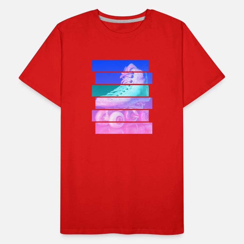 Roller-skate Men's Premium Organic T-Shirt