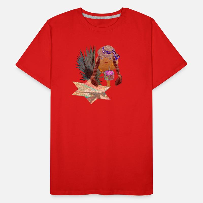 Canary Islands - Drum roll on tranquil islands Men's Premium Organic T-Shirt