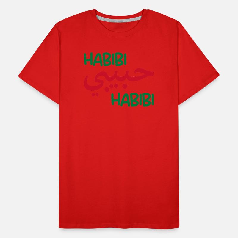 Habibi Männer Premium Bio T-Shirt