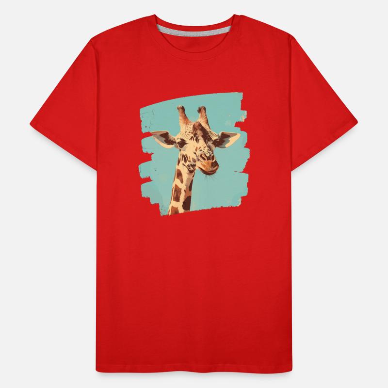Girafe T-shirt bio Premium Homme