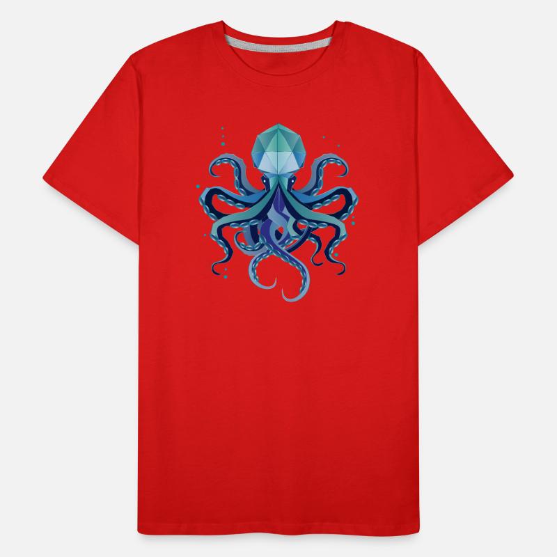 Squid – Mystical deep-sea creature Men's Premium Organic T-Shirt