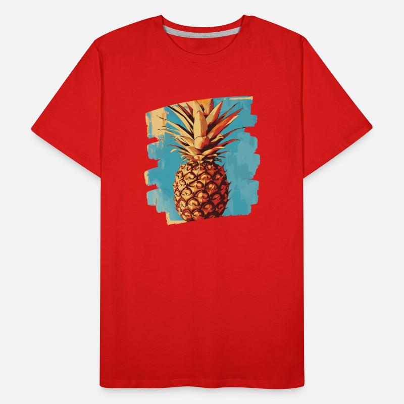 Pineapple Men's Premium Organic T-Shirt