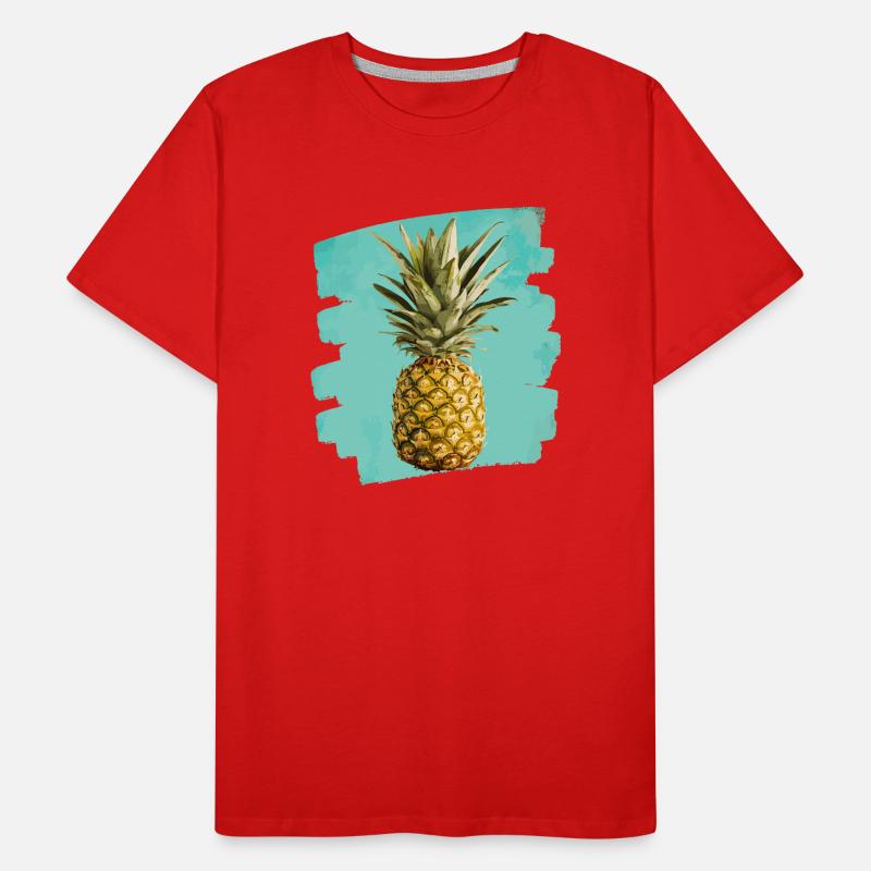 Pineapple Men's Premium Organic T-Shirt