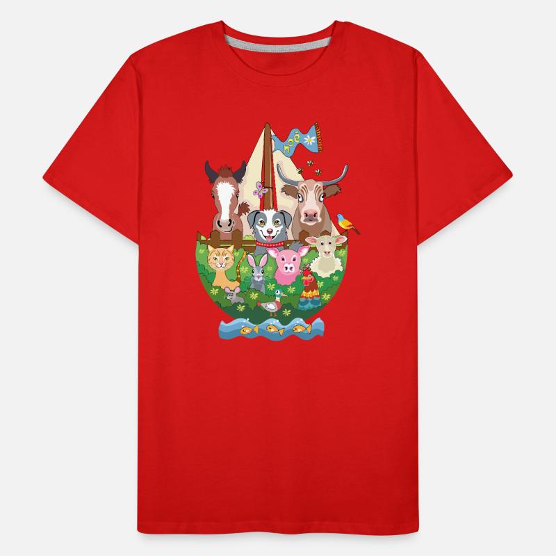 l'arche de Noé T-shirt bio Premium Homme