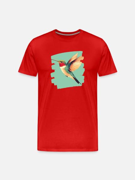 Colibri - T-shirt bio Premium Homme - rouge