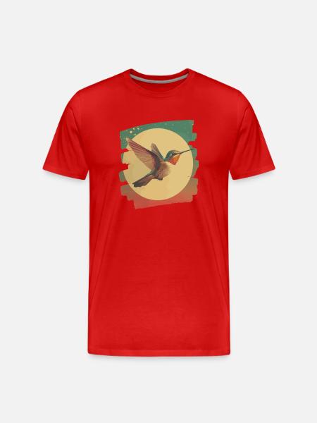 Colibri - T-shirt bio Premium Homme - rouge