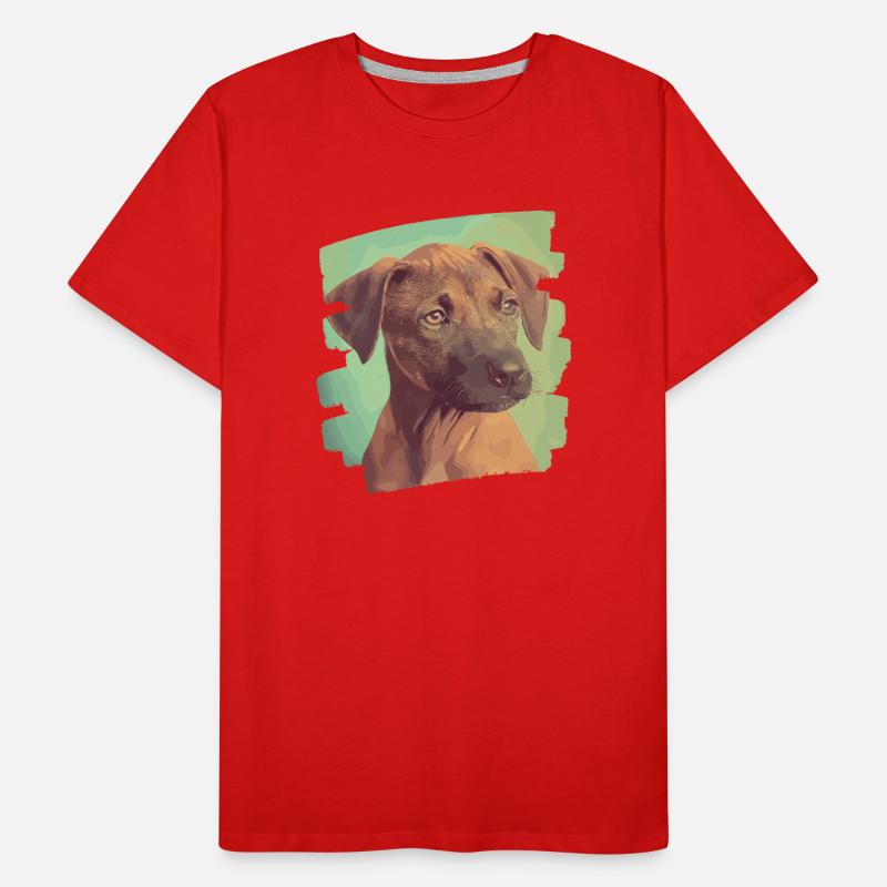 Rhodesian Ridgeback Men's Premium Organic T-Shirt