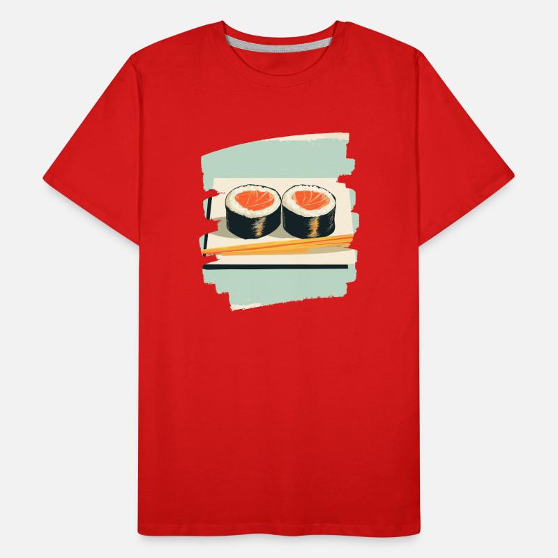 Sushi T-shirt bio Premium Homme