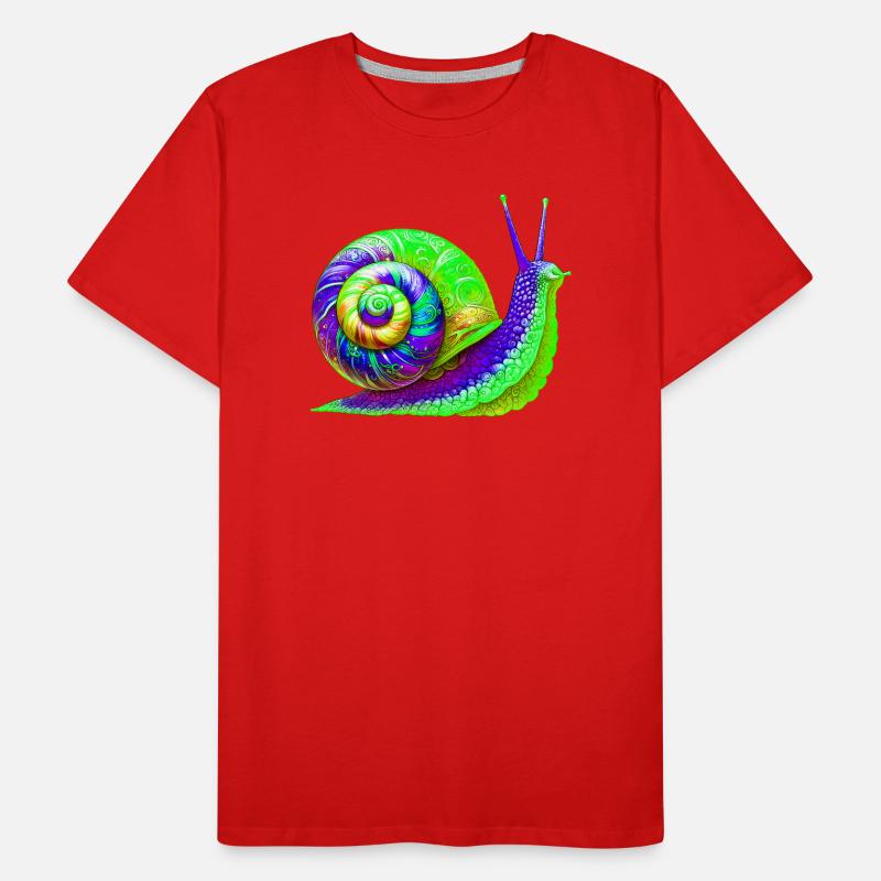 Escargot T-shirt bio Premium Homme
