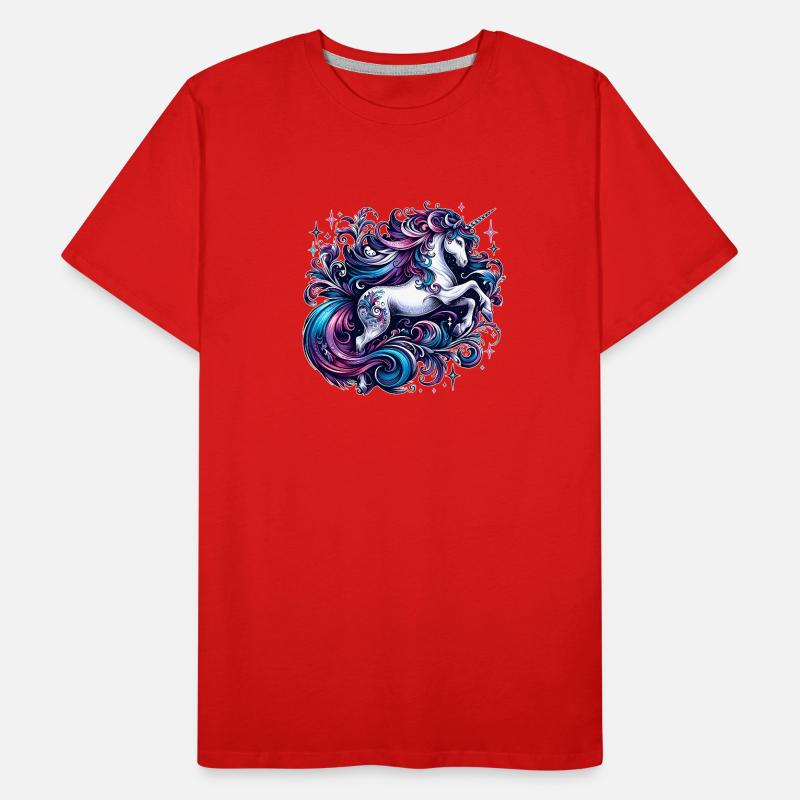 Einhorn Magisches Einhorn Männer Premium Bio T-Shirt