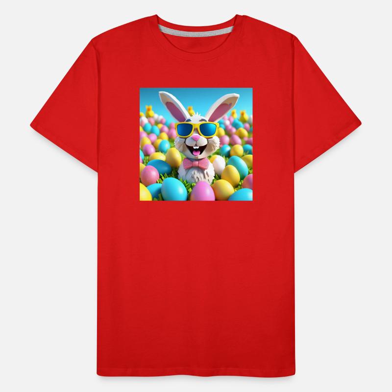 pâques, joyeuses pâques, easter T-shirt bio Premium Homme