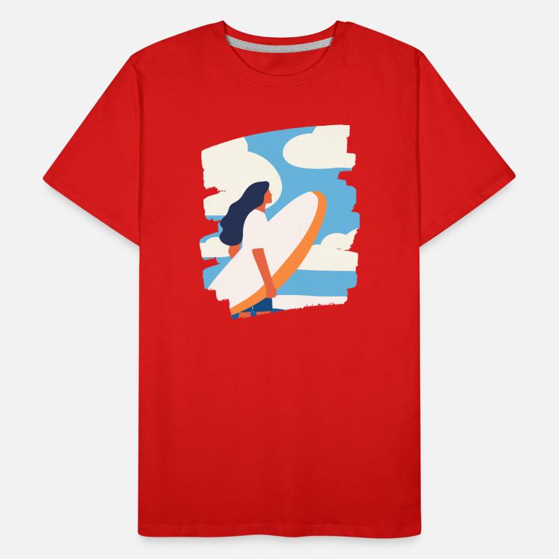 Surfeur T-shirt bio Premium Homme