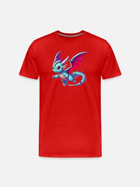 Dragon - T-shirt bio Premium Homme - rouge