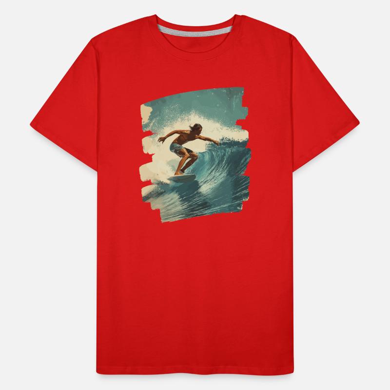 Surfeur T-shirt bio Premium Homme