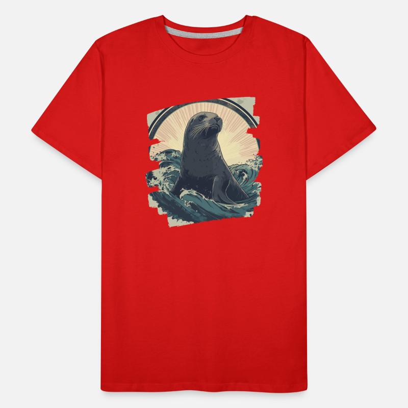 Phoque T-shirt bio Premium Homme