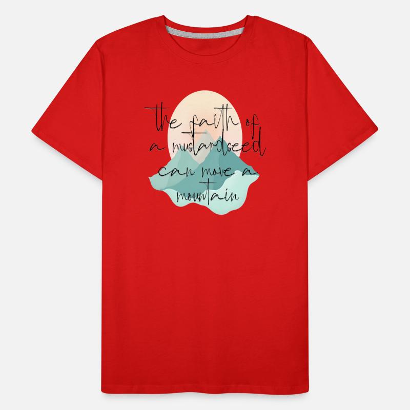 mountain mover design Men's Premium Organic T-Shirt