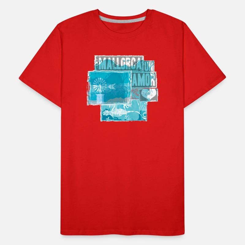 Mallorca Love T-shirt bio Premium Homme
