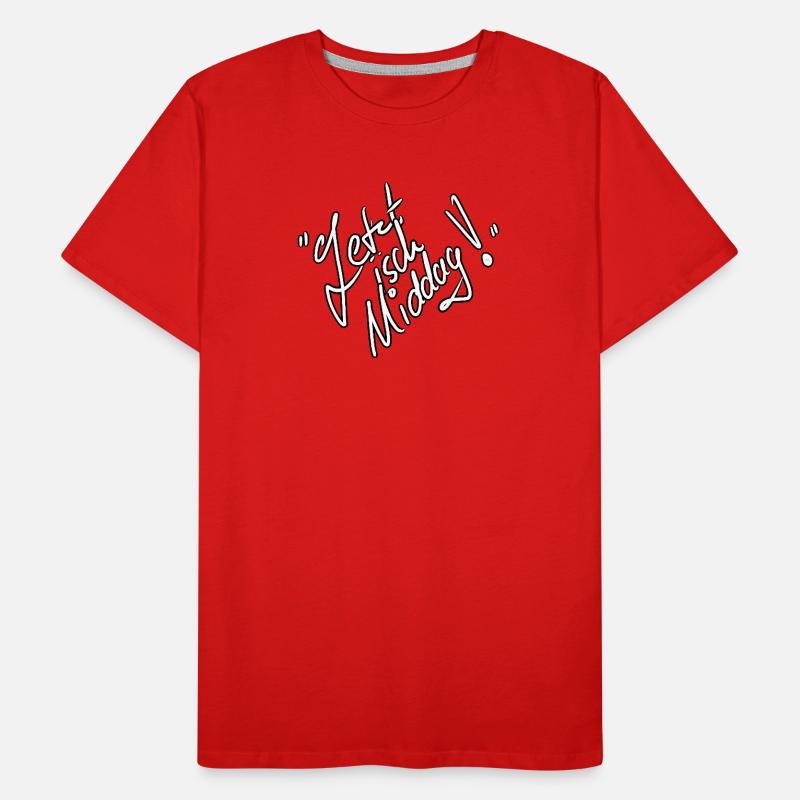 Mittagszeit Männer Premium Bio T-Shirt