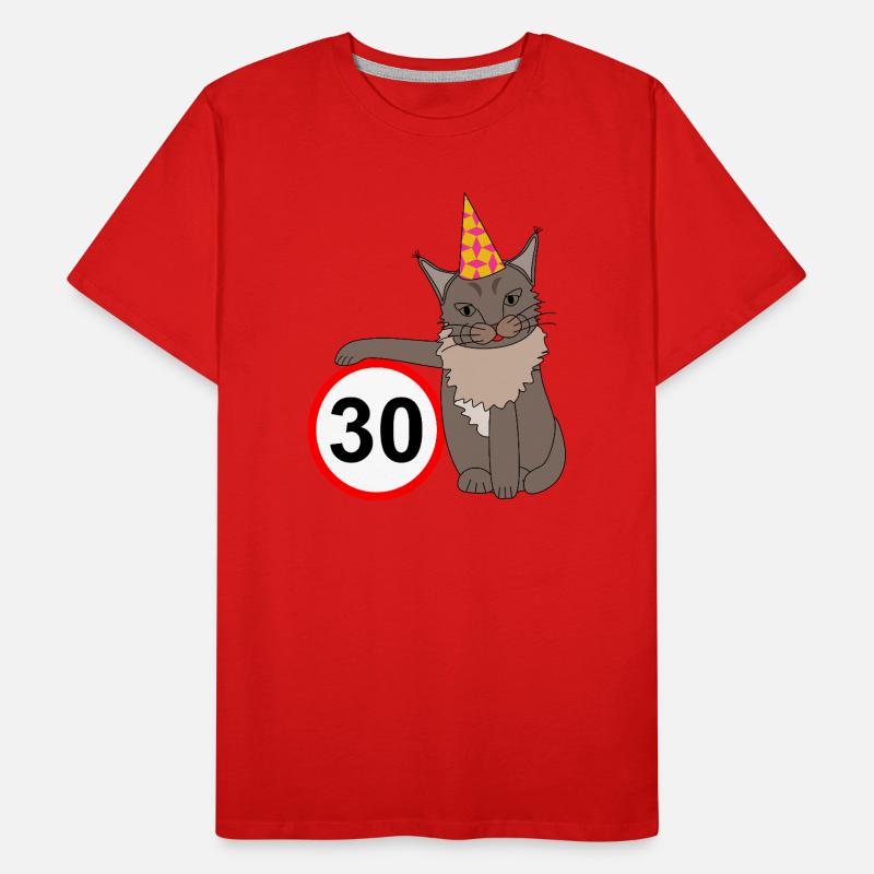 Geburtstag 30 Männer Premium Bio T-Shirt