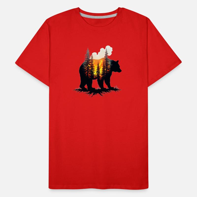 bear Men's Premium Organic T-Shirt