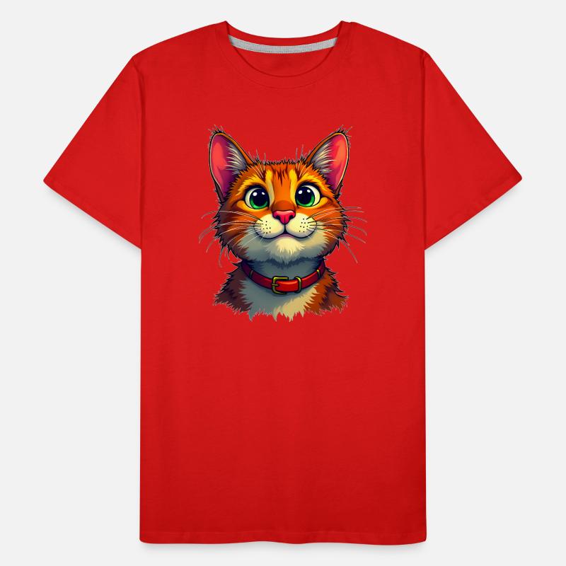 Chat mignon T-shirt bio Premium Homme