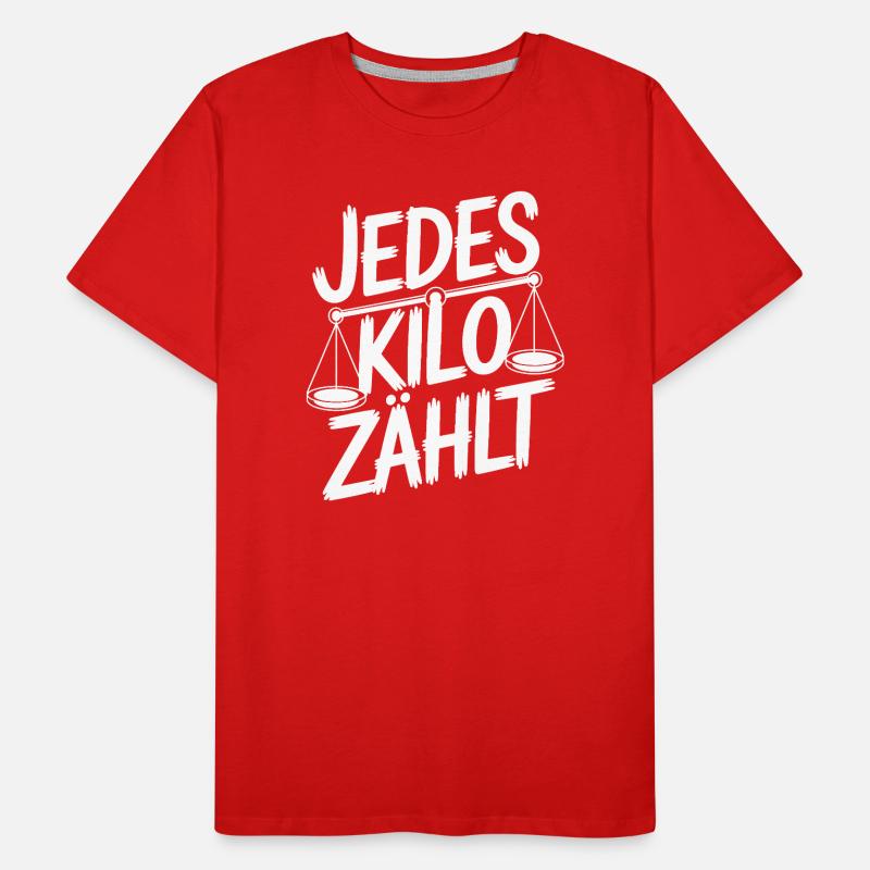 Chaque kilo compte T-shirt bio Premium Homme