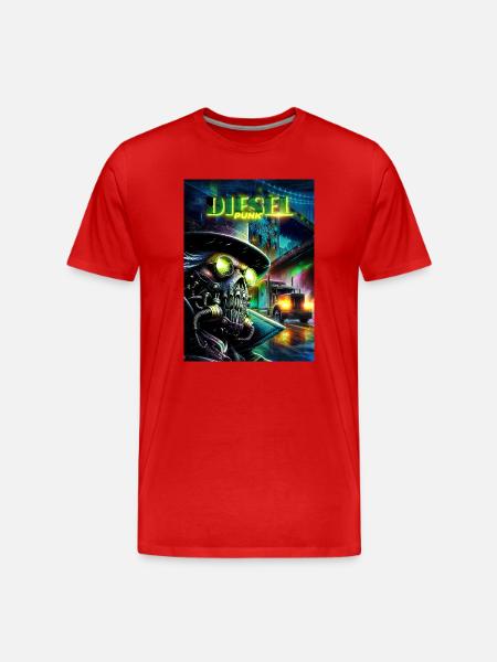 Diesel Punk - T-shirt bio Premium Homme - rouge