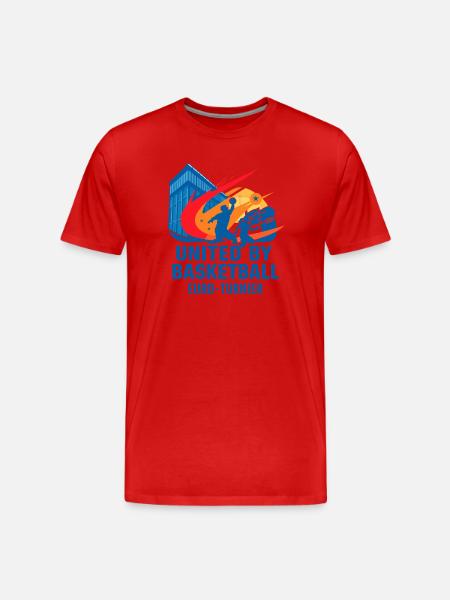 Basketball Turnier - Männer Premium Bio T-Shirt - Rot