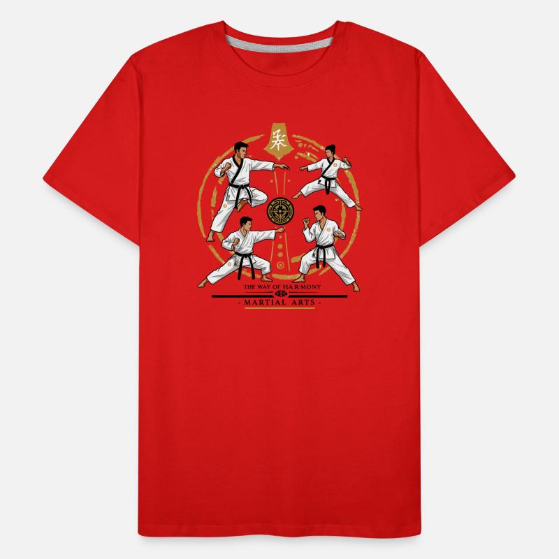 Martial art Men's Premium Organic T-Shirt