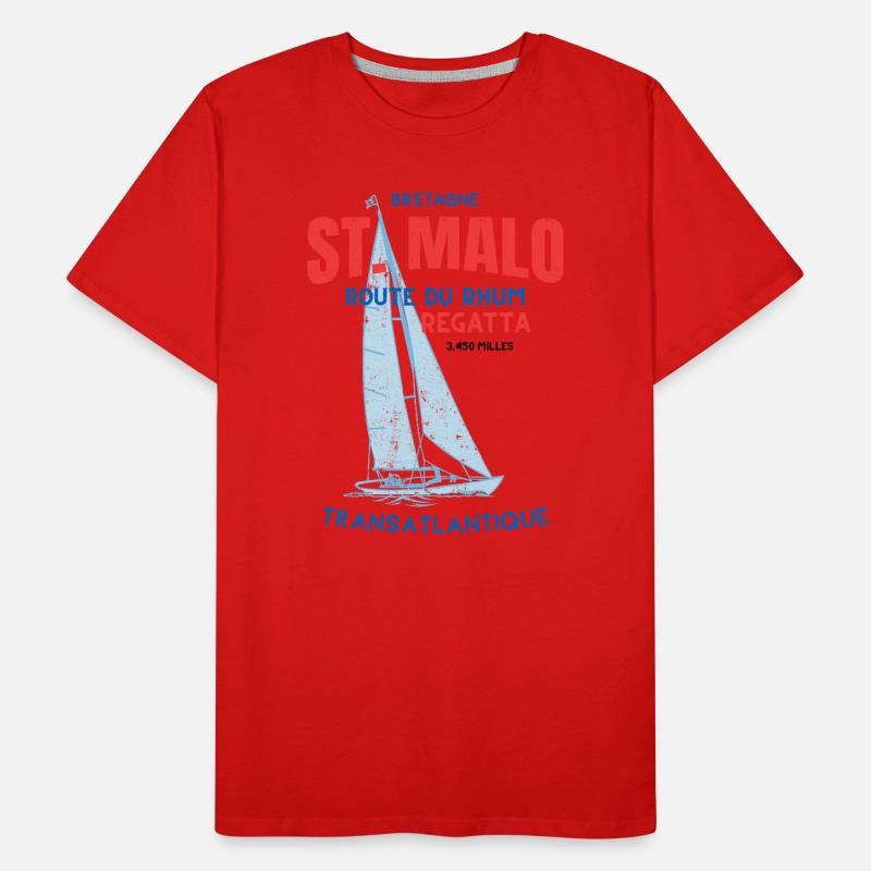 Route du Rhum - Régate de Saint-Malo T-shirt bio Premium Homme