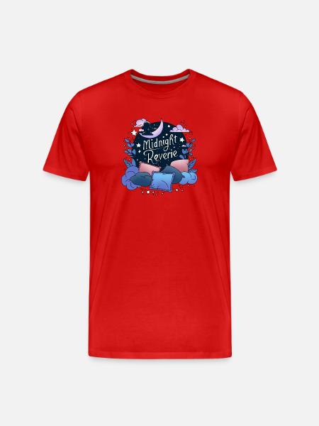 Midnight Reverie - T-shirt bio Premium Homme - rouge