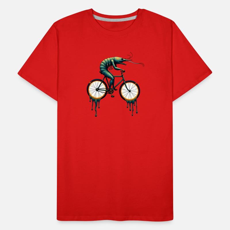 Traumhaftes Radsport-Krustentier Männer Premium Bio T-Shirt
