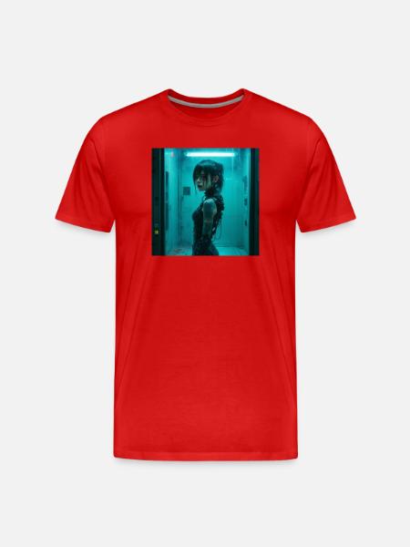 N-dless Nights: Isolation - Men's Premium Organic T-Shirt - red