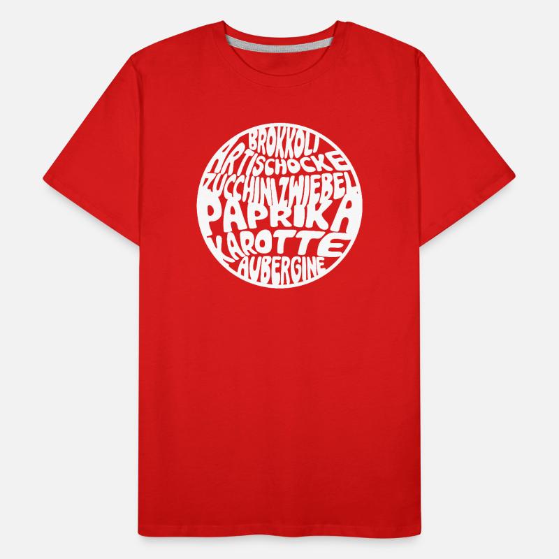 Vegetable soup Men's Premium Organic T-Shirt