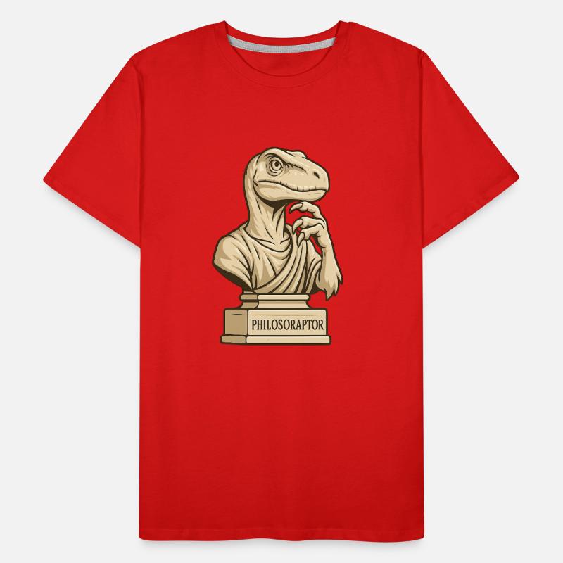 Philosoraptor T-shirt bio Premium Homme