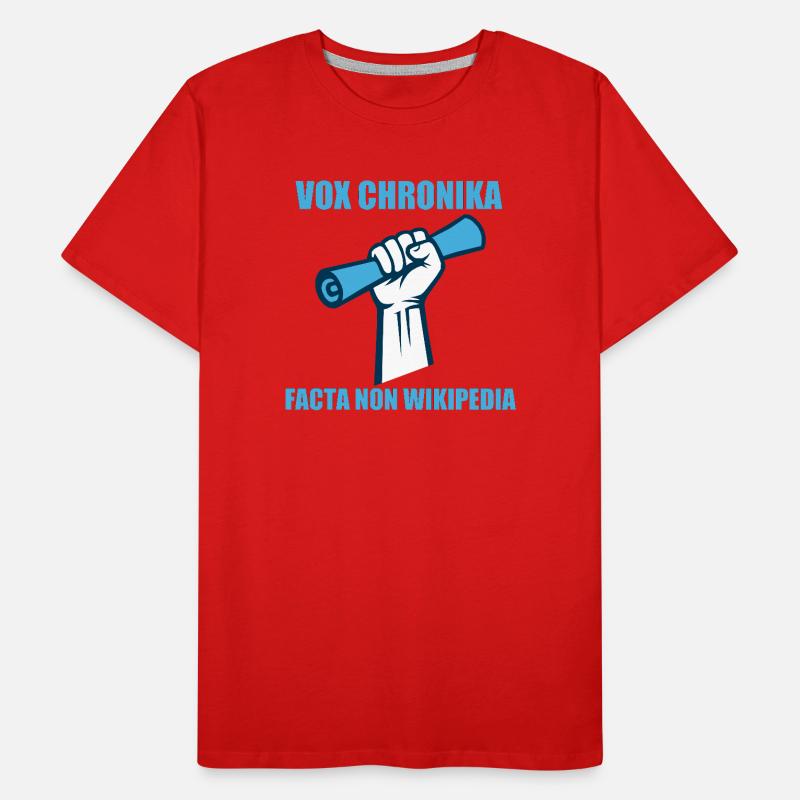 facta non wikipedia T-shirt bio Premium Homme