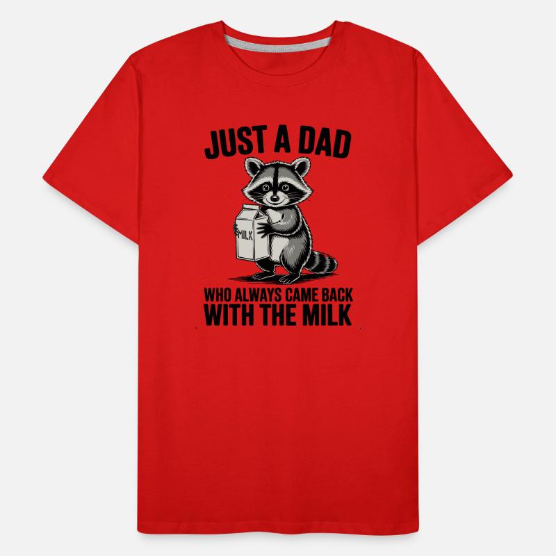 Funny Dad Joke Milk Comeback Design T-shirt bio Premium Homme