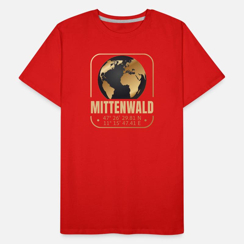 Mittenwald Männer Premium Bio T-Shirt