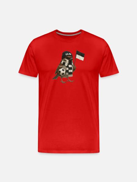 Ulmer Spatzen - Men's Premium Organic T-Shirt - red
