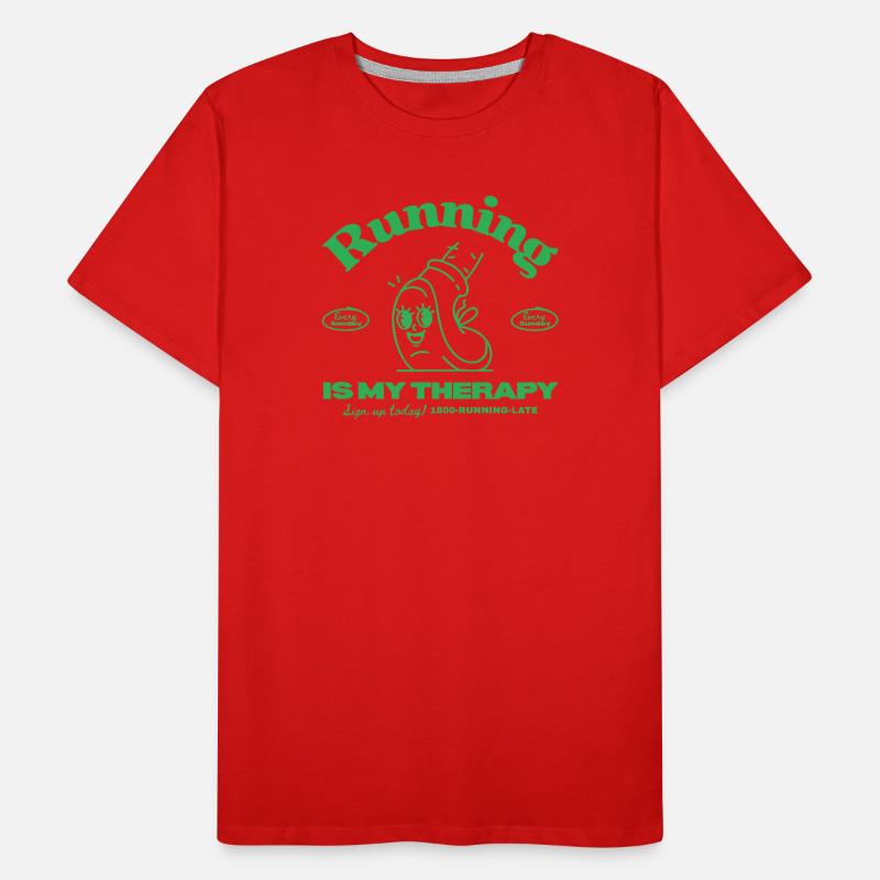 L’amour de la course rétro T-shirt bio Premium Homme
