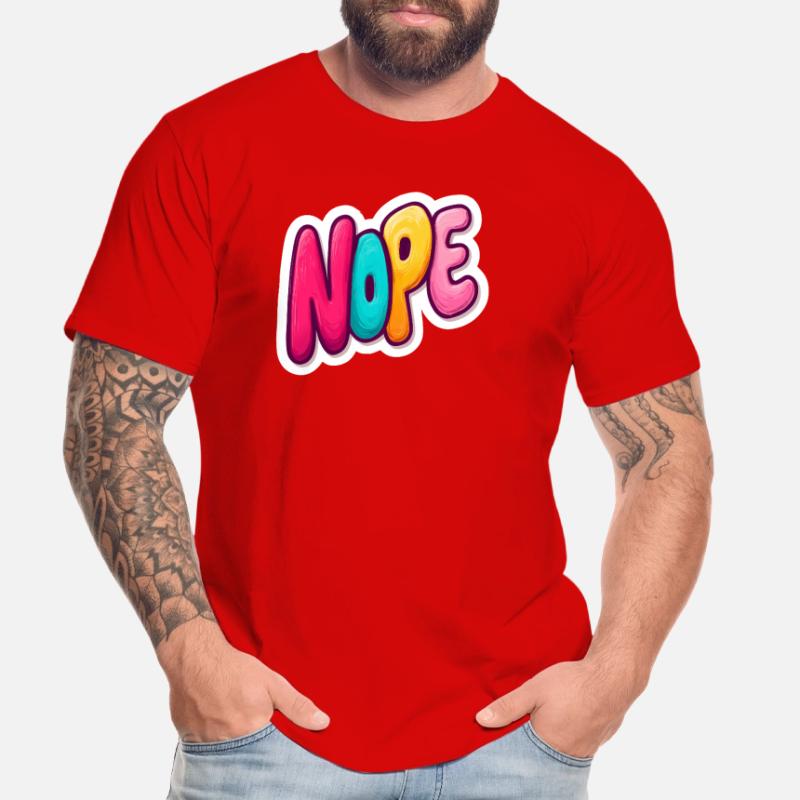 Nope Men's Premium Organic T-Shirt