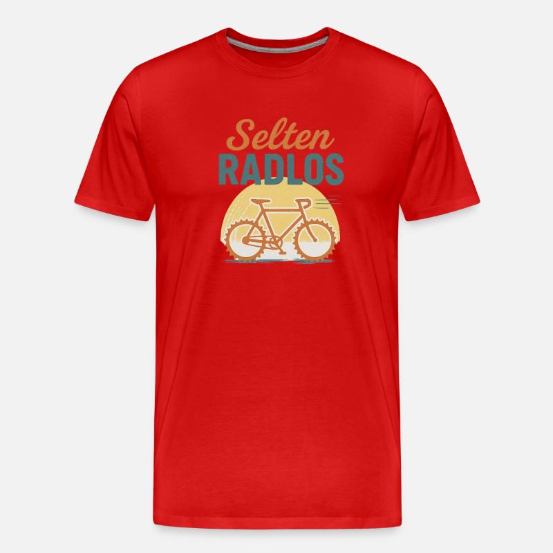 Selten ratlos - Männer Premium Bio T-Shirt - Rot