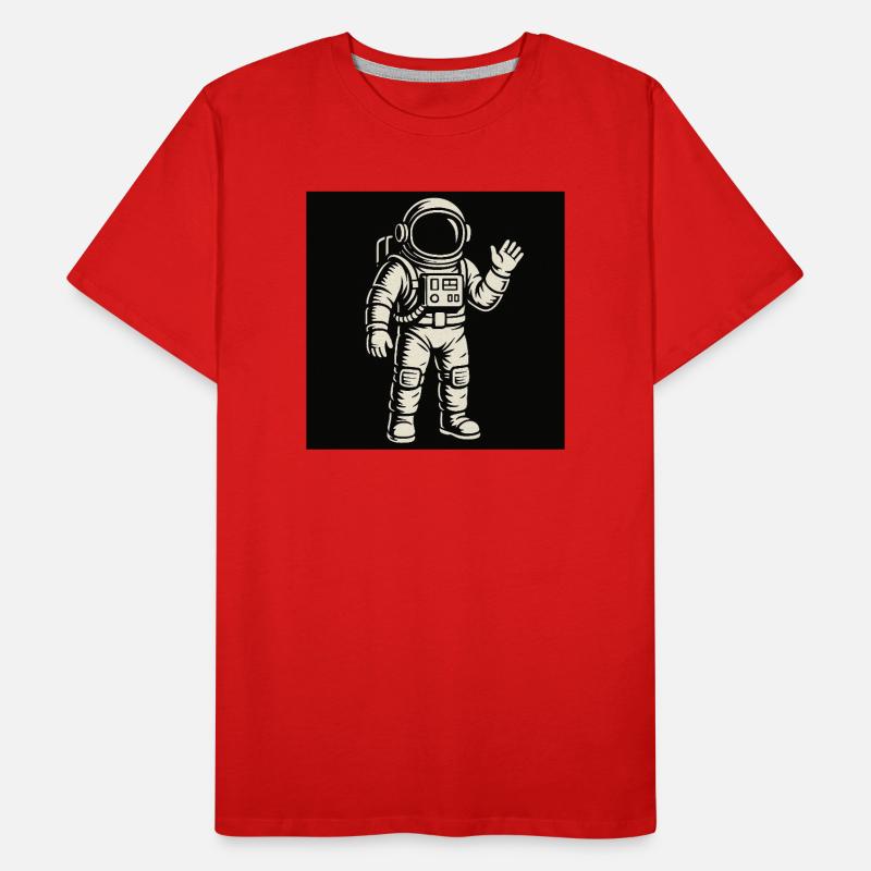 Space Buddy Men's Premium Organic T-Shirt