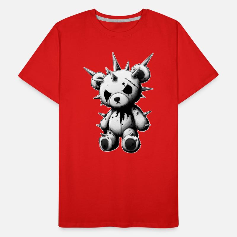Teddy Gothic à pointes T-shirt bio Premium Homme