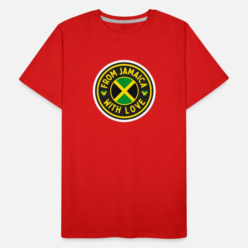 De la Jamaïque avec amour T-shirt bio Premium Homme